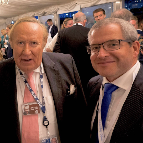 Managing Director David Watson and Former Sunday Times editor Andrew Neil