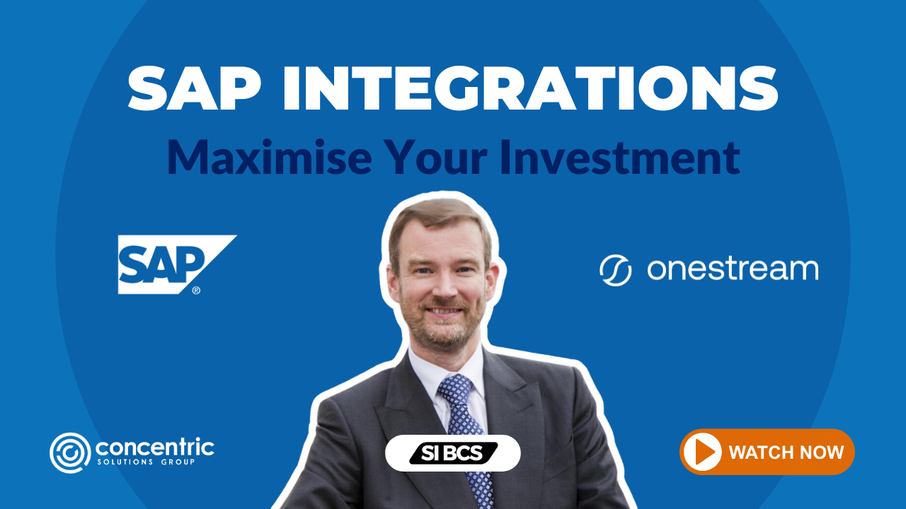 Webinar recap: key takeaways on integrating your SAP landscape with OneStream