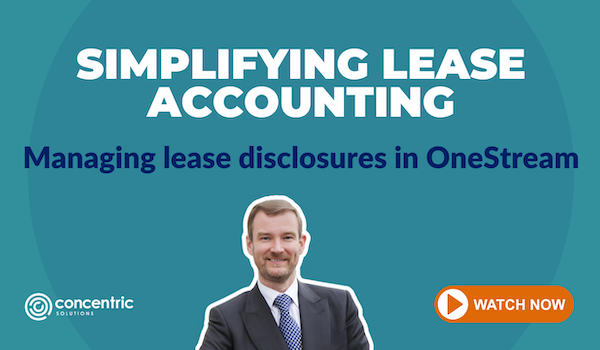 Webinar recap – key takeaways on simplifying lease disclosure management in OneStream